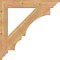 Ekena Millwork Balboa Traditional Smooth Bracket, Western Red Cedar, 3 1/2"W x 28"D x 28"H BKT04X28X28BOA01SWR - alternate 2